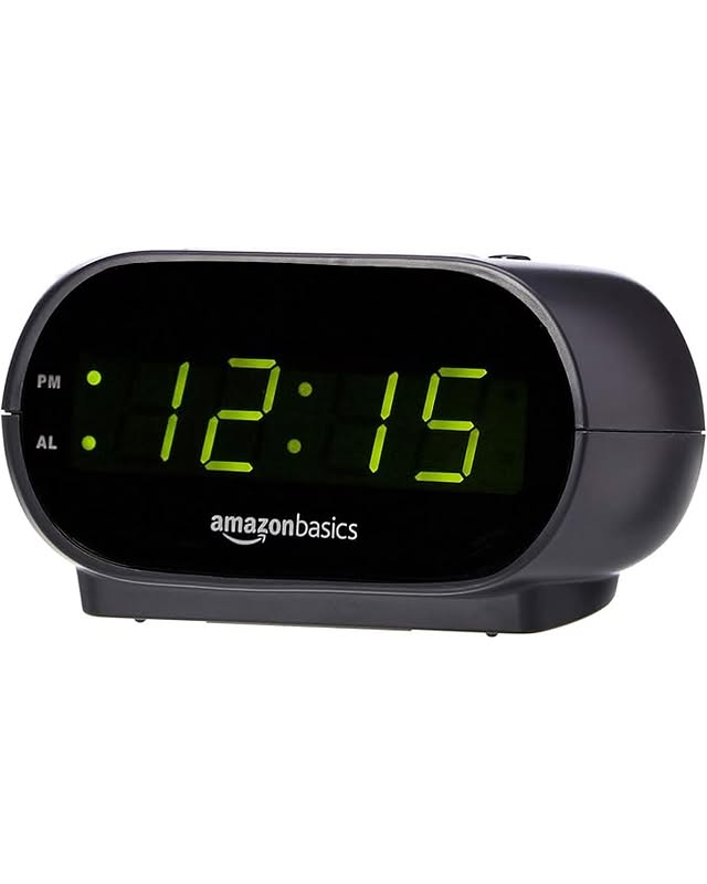 Amazon Basics Digital Alarm Clock